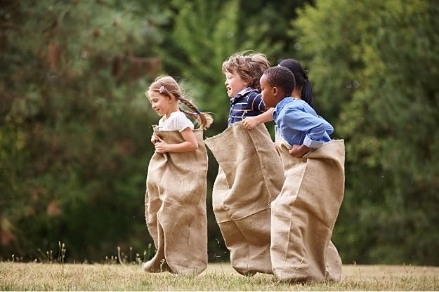 Sack race